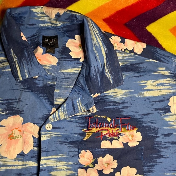 J. Crew Flex Hawaiian shirt - Picture 3 of 4